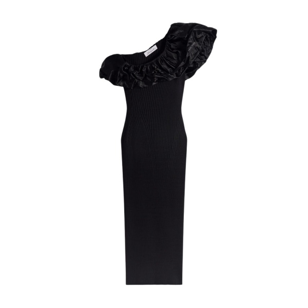 Schiaparelli Sculptural Ruffle Dress Dresses in Schiaparelli Authentic Luxury Fashion at Luxury Shoes 