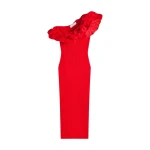 Schiaparelli Sculptural Ruffle Dress Dresses in Schiaparelli Authentic Luxury Fashion at Luxury Shoes 