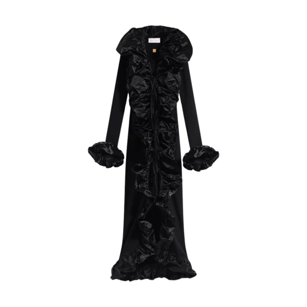 Schiaparelli Sculptural Ruffle Dress Dresses in Schiaparelli Authentic Luxury Fashion at Luxury Shoes 