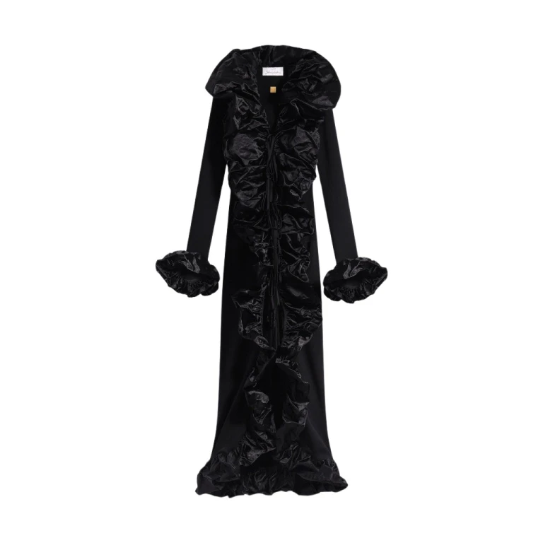 Schiaparelli Sculptural Ruffle Dress Dresses in Schiaparelli Authentic Luxury Fashion at Luxury Shoes 