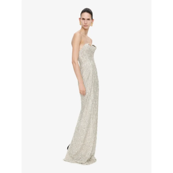 Schiaparelli Sequin Bustier Dress Dresses in Schiaparelli Authentic Luxury Fashion at Luxury Shoes 