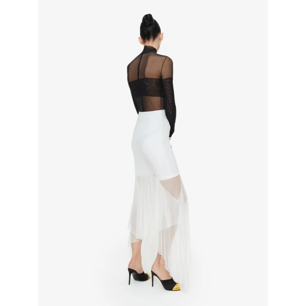 Schiaparelli Sheer Skirt Skirts in Schiaparelli Authentic Luxury Fashion at Luxury Shoes 
