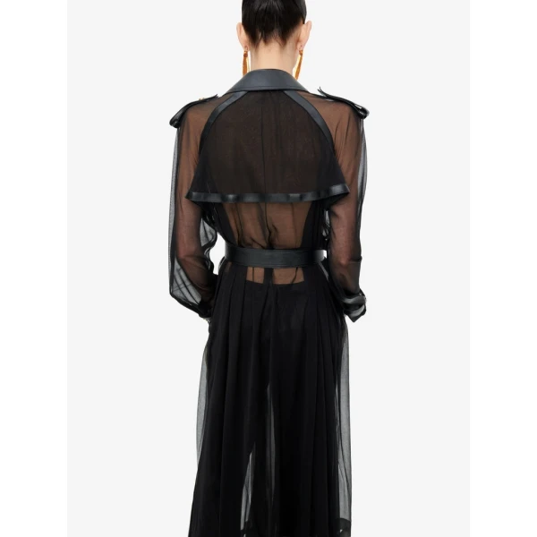 Schiaparelli Transparent Trench Coats in Schiaparelli Authentic Luxury Fashion at Luxury Shoes 