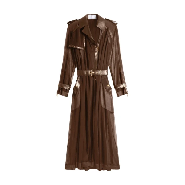 Schiaparelli Trench Transparent Coats in Schiaparelli Authentic Luxury Fashion at Luxury Shoes 