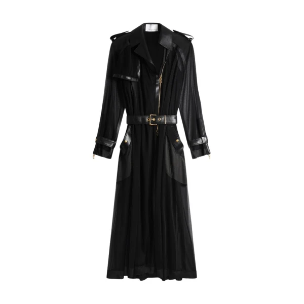 Schiaparelli Trench Transparent Coats in Schiaparelli Authentic Luxury Fashion at Luxury Shoes 