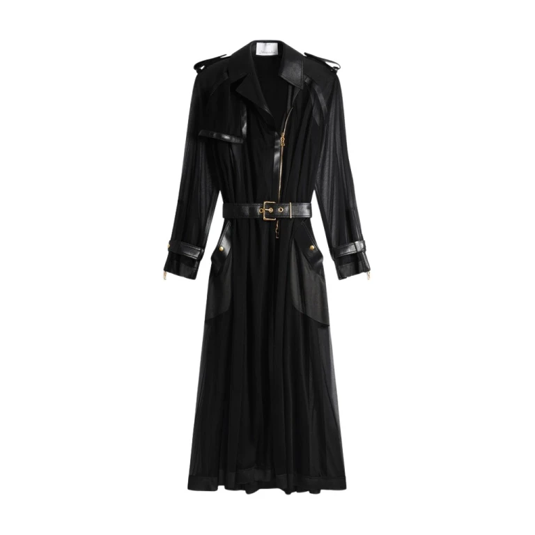 Schiaparelli Trench Transparent Coats in Schiaparelli Authentic Luxury Fashion at Luxury Shoes 