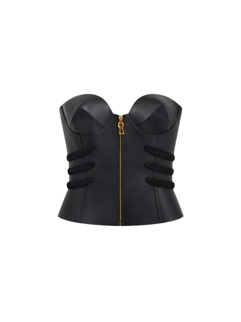 Schiaparelli Trompe L'Oeil Bustier Tops in Schiaparelli Authentic Luxury Fashion at Luxury Shoes 