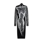 Schiaparelli Trompe L'Oeil Dress Dresses in Schiaparelli Authentic Luxury Fashion at Luxury Shoes 