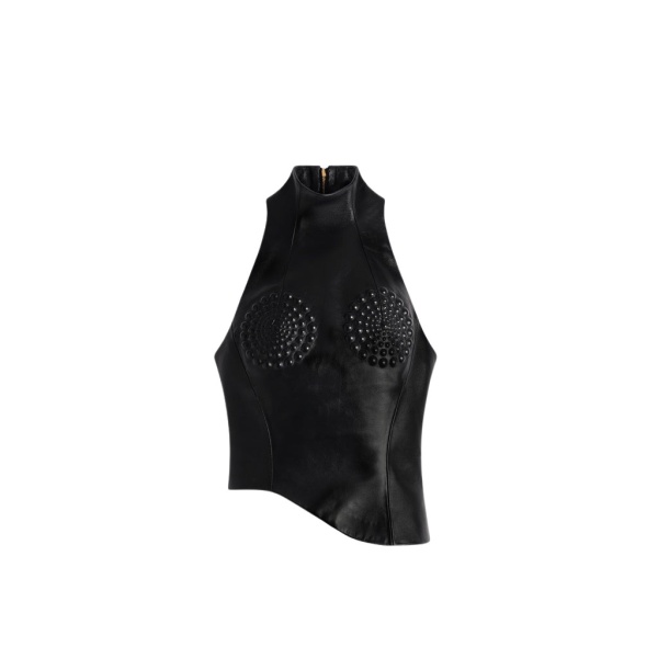 Schiaparelli Trompe L'Oeil Wave Top Tops in Schiaparelli Authentic Luxury Fashion at Luxury Shoes 