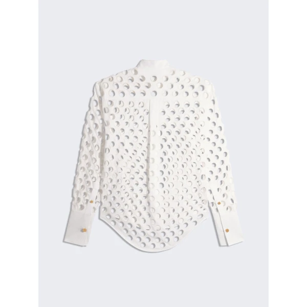 Schiaparelli Tuxedo Shirt Tops in Schiaparelli Authentic Luxury Fashion at Luxury Shoes 