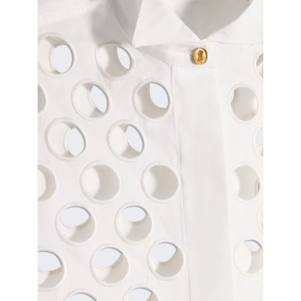 Schiaparelli Tuxedo Shirt Tops in Schiaparelli Authentic Luxury Fashion at Luxury Shoes 