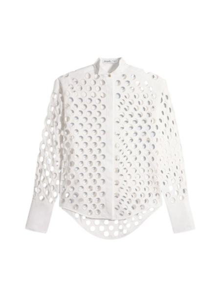 Schiaparelli Tuxedo Shirt Tops in Schiaparelli Authentic Luxury Fashion at Luxury Shoes 