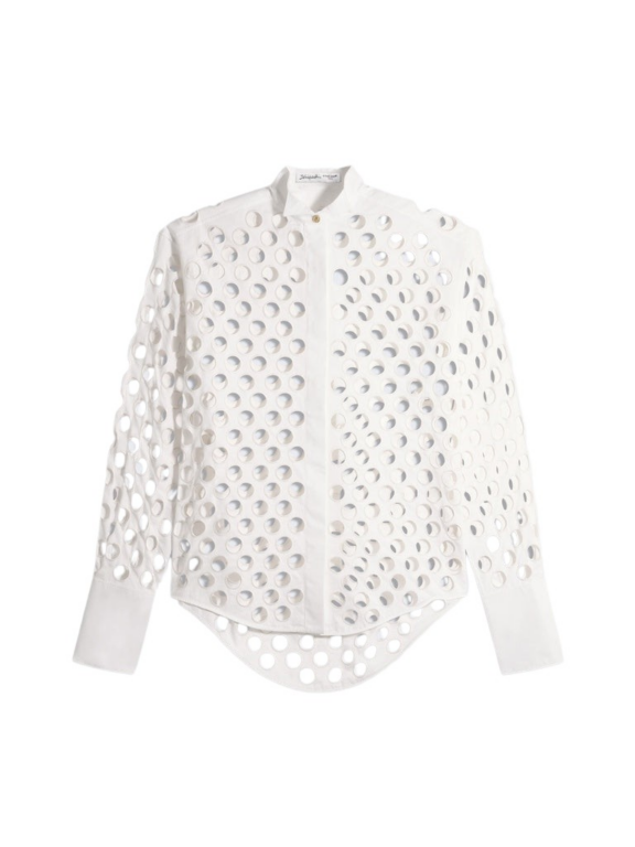 Schiaparelli Tuxedo Shirt Tops in Schiaparelli Authentic Luxury Fashion at Luxury Shoes 