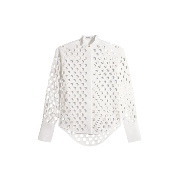Schiaparelli Tuxedo Shirt Tops in Schiaparelli Authentic Luxury Fashion at Luxury Shoes 