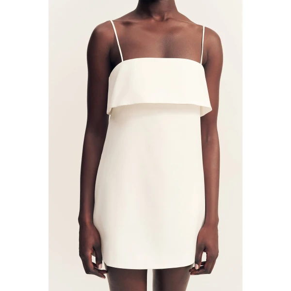 Felix Mini Dress - Coconut - Image 10