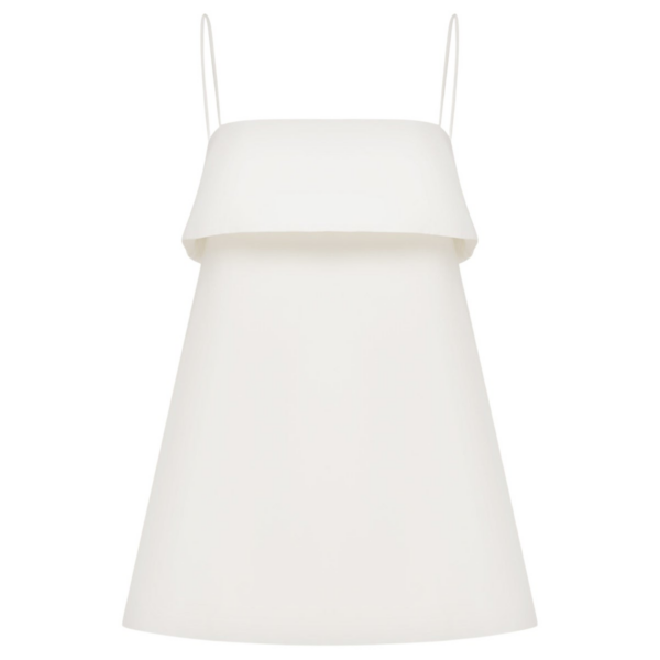Shona Joy Felix Mini Dress – Coconut