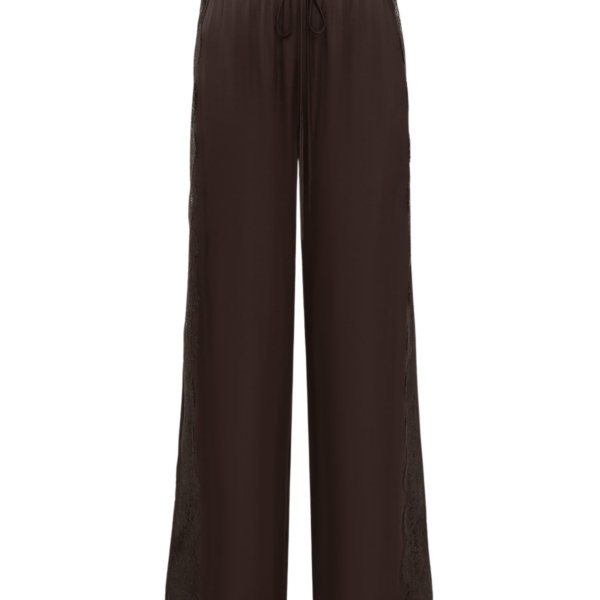 Shona Joy Simona Lace Side Panel Pant – Espresso