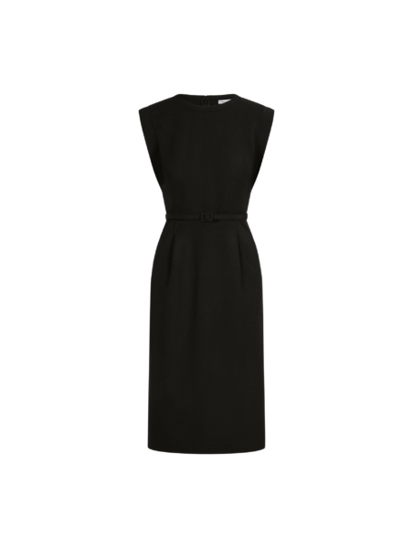Oscar de la Renta Stitch-Detailed Wool-Blend Pencil Dress - Dresses - American Luxury Evening Wear at Luxury Shoes 