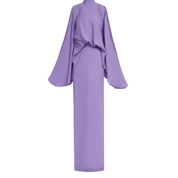 Taller Marmo Bacall Dress In Lavender