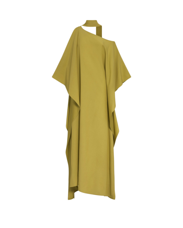 Taller Marmo Barths Kaftan In Gold Kiwi - Dresses - Italian Luxury Evening Wear at Luxury Shoes 