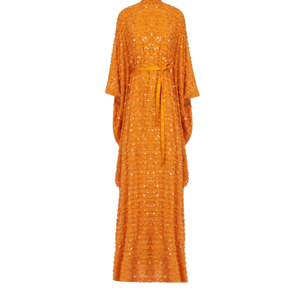 Taller Marmo Caracciolo Kaftan In Mandarin