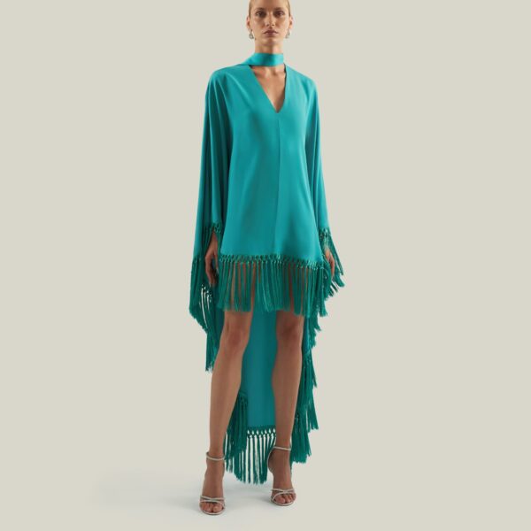 Taller Marmo Cecil Kaftan In Turquoise, view 2