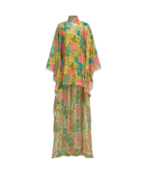 Taller Marmo Graham Kaftan In Multicolor - Dresses - Italian Luxury Evening Wear at Luxury Shoes 