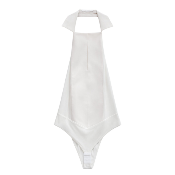 The Frankie Shop Bevza Manishka Bodysuit – Ivory