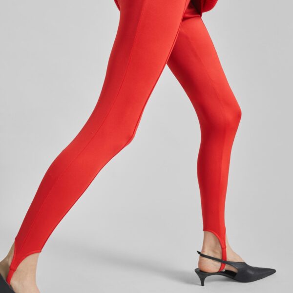 The Frankie Shop Caserta Stirrup Leggings – Red, view 5