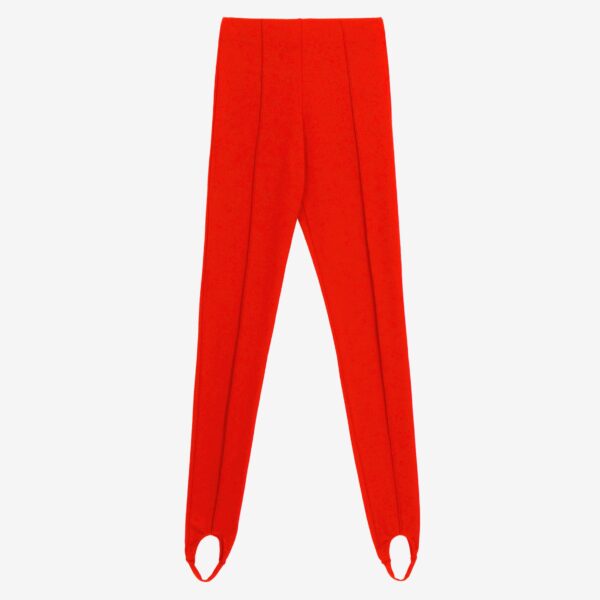 The Frankie Shop Caserta Stirrup Leggings – Red, view 8
