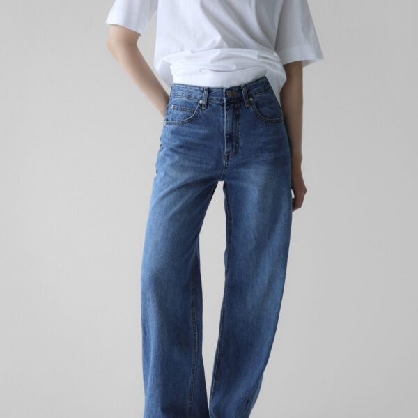The Frankie Shop Cromer Jeans – Medium Wash, view 6