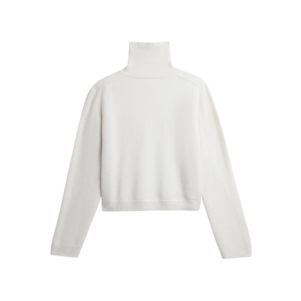 The Frankie Shop Grenaa Wool Turtleneck Sweater – Ivory