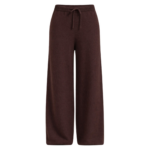 The Frankie Shop Kladno Knit Joggers - Brown - Oversized Minimalist Pants in Brown - Shop at Luxury Shoes 