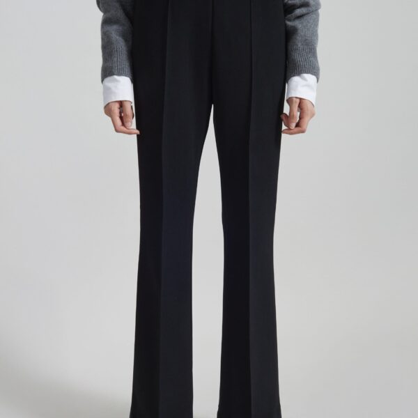 The Frankie Shop Nibelle Bootcut Pants – Black, view 5