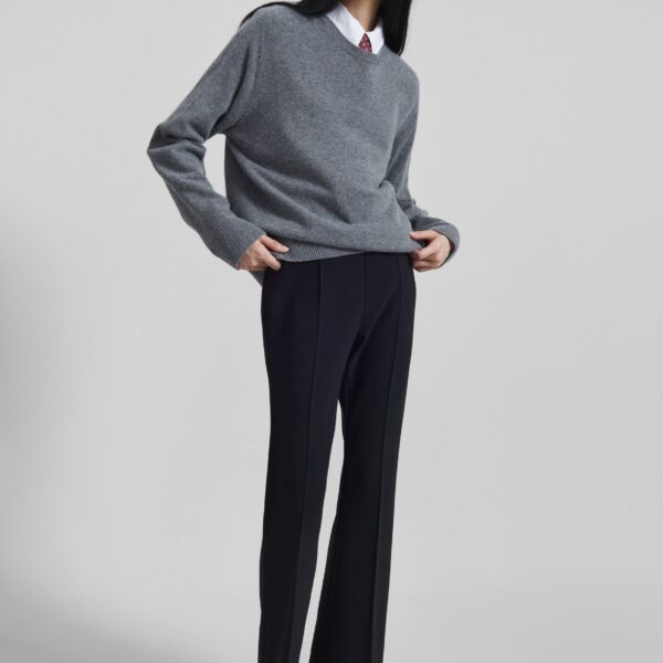 The Frankie Shop Nibelle Bootcut Pants – Black, view 6