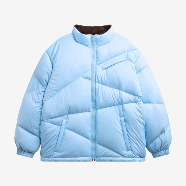 The Frankie Shop Orino Oversized Puffer Jacket – Blue, view 9