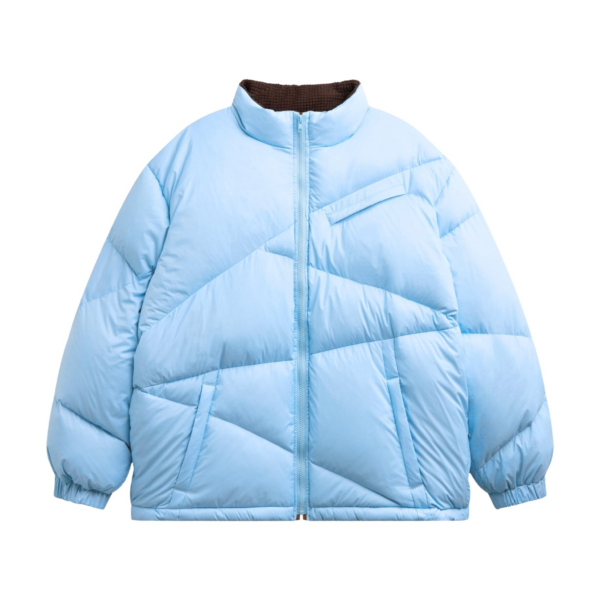 The Frankie Shop Orino Oversized Puffer Jacket – Blue