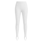 The Frankie Shop Piuma Knit Stirrup Leggings - White - Oversized Minimalist Pants in White - Shop at Luxury Shoes 