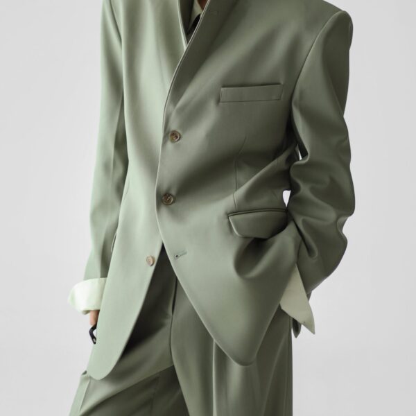 The Frankie Shop Trosa Blazer – Pale Olive, view 2