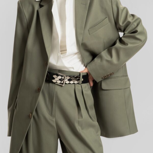 The Frankie Shop Trosa Blazer – Pale Olive, view 4
