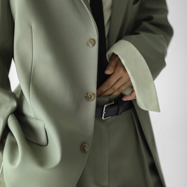 The Frankie Shop Trosa Blazer – Pale Olive, view 5