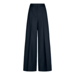 Oscar de la Renta Wide-Leg Wool-Blend Pant - Pants - American Luxury Evening Wear at Luxury Shoes 