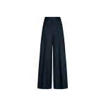 Oscar de la Renta Wide-Leg Wool-Blend Pant