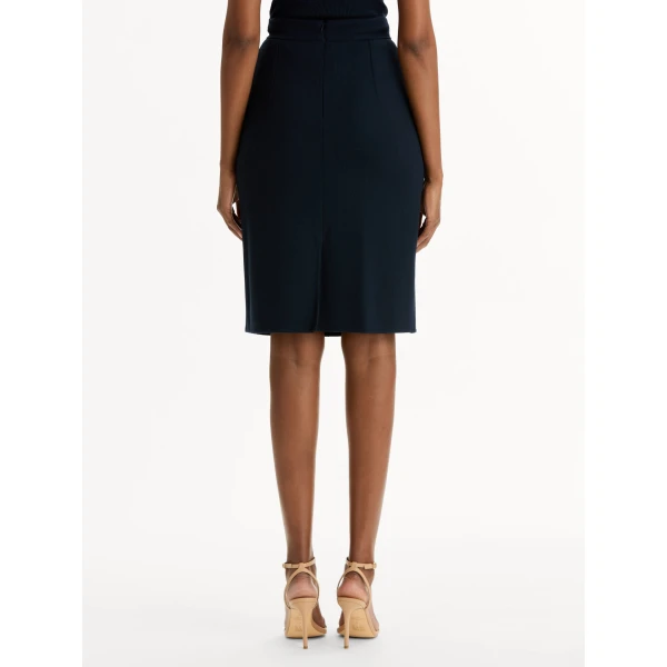 Oscar de la Renta Wool-Blend Pencil Skirt - Skirts - American Luxury Evening Wear at Luxury Shoes 