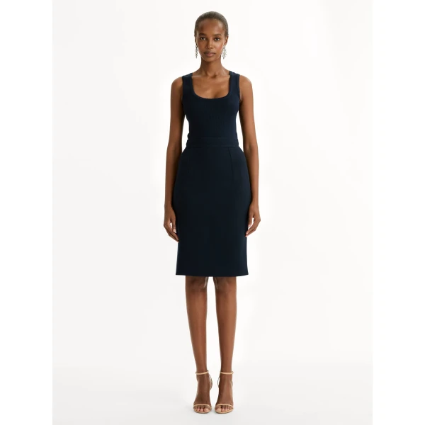 Oscar de la Renta Wool-Blend Pencil Skirt - Skirts - American Luxury Evening Wear at Luxury Shoes 