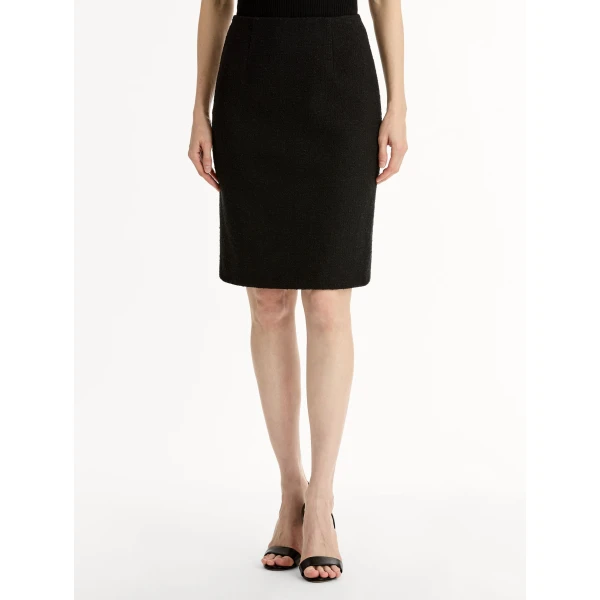 Oscar de la Renta Wool Tweed Pencil Skirt - Skirts - American Luxury Evening Wear at Luxury Shoes 