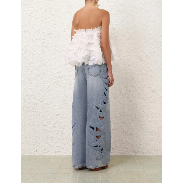 Elevate your elegance in this Zimmermann Pants available now at Luxury Shoes 