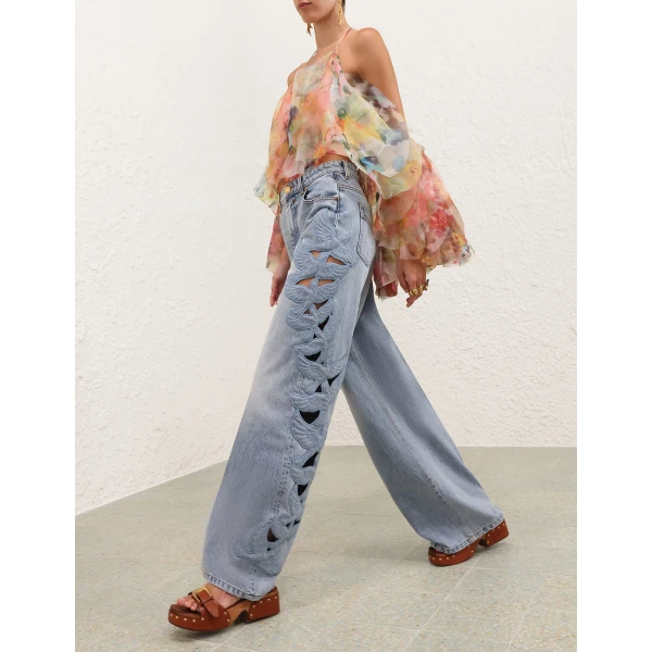 Elevate your elegance in this Zimmermann Pants available now at Luxury Shoes 