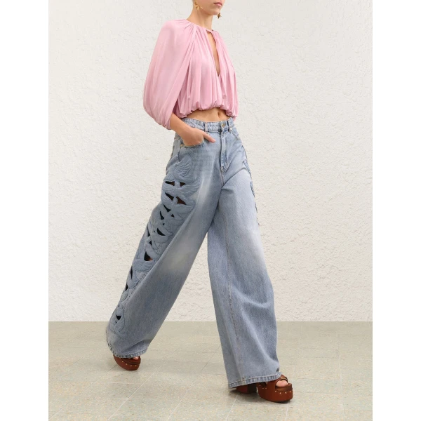 Elevate your elegance in this Zimmermann Pants available now at Luxury Shoes 