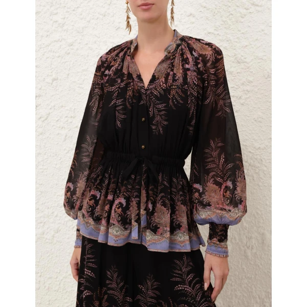 Elevate your elegance in this Zimmermann Tops available now at Luxury Shoes 